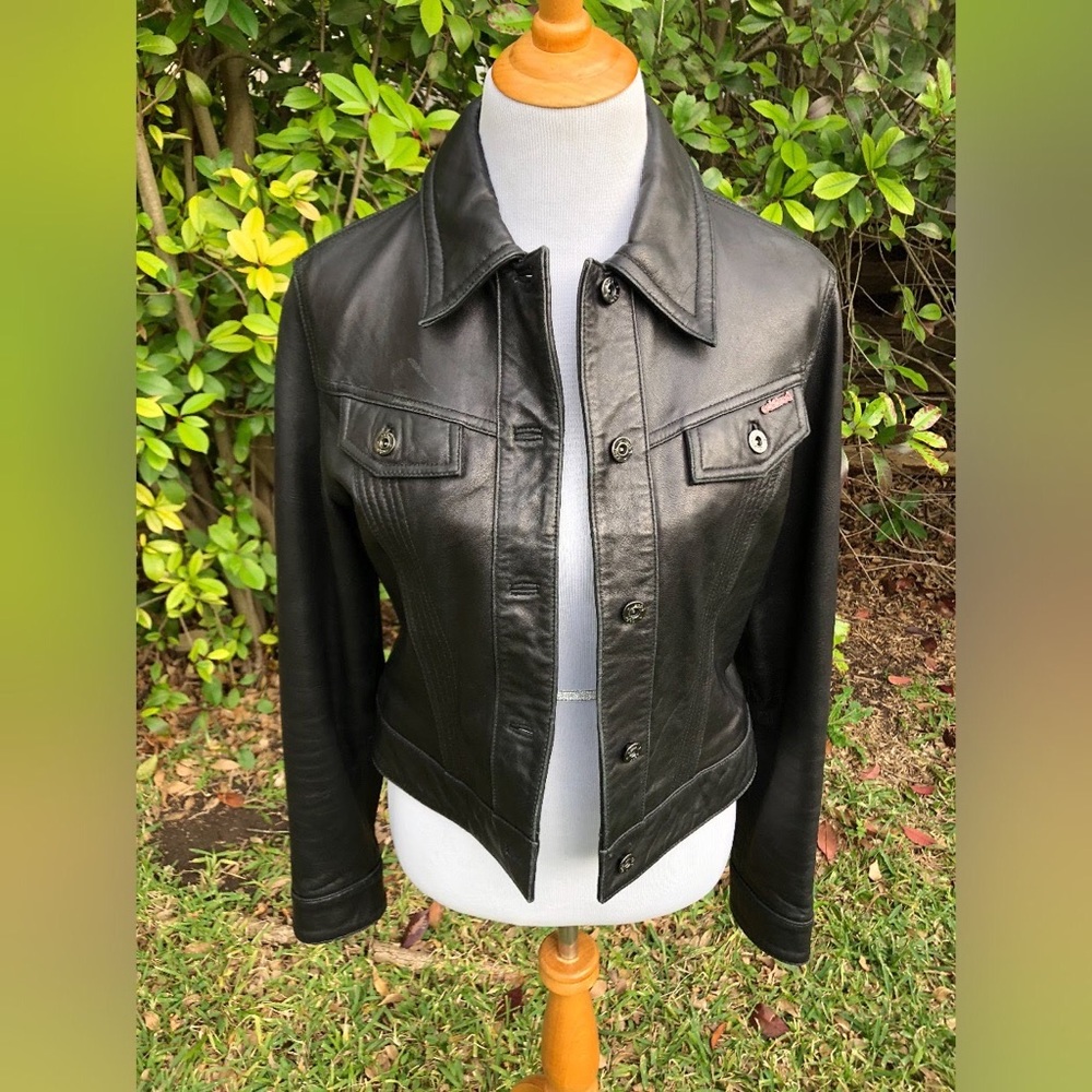 Leather Moto Jacket By Eckored - image 1
